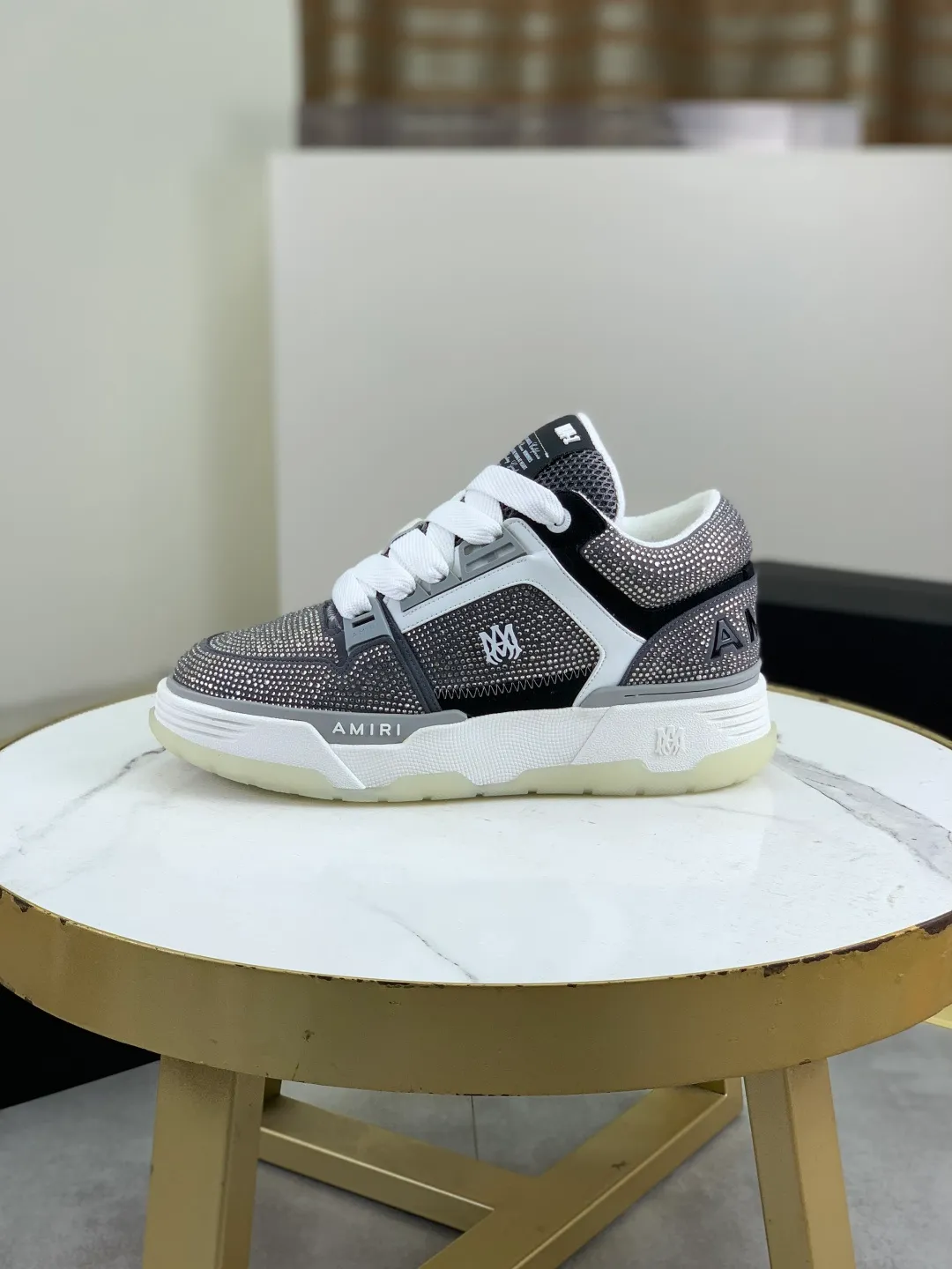 Men's men's shoes 💰P760 New [Amiri] hot diamond series Amiri - high-end quality original order casual shoes for couples 🧑‍🤝‍🧑 - Upper: 🔝Nappa calfskin, suede cowhide, canvas body hot work - Lining: brand mesh canvas cloth - Outsole: ultra-light tpu·rubber; multi-color molded outsole -Ultra-high quality control and exquisite workmanship: highlighted (high-end, extravagance, and class) -Size: Female 35-40 (41 customized) Male 38-45 (46 customized)